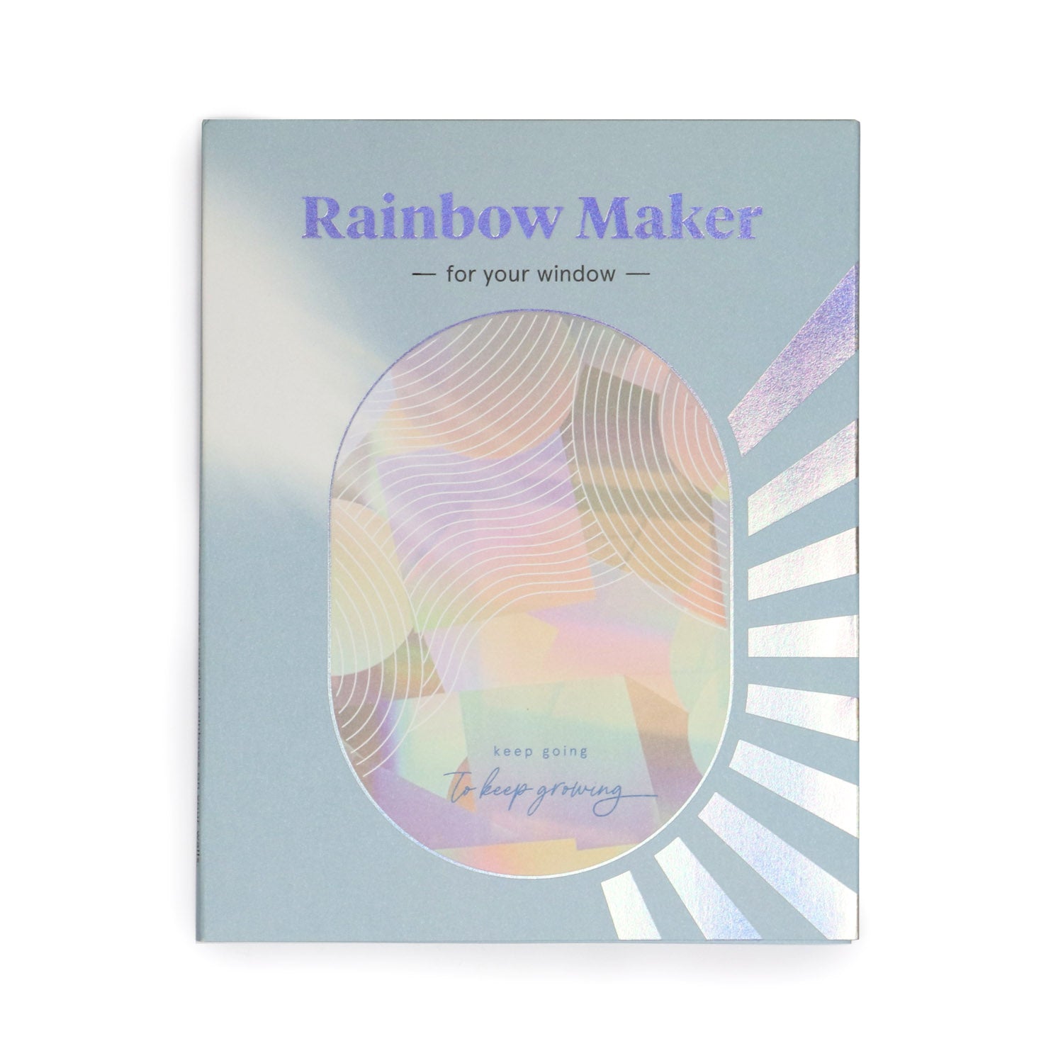 Regenbogen Aufkleber - keep going