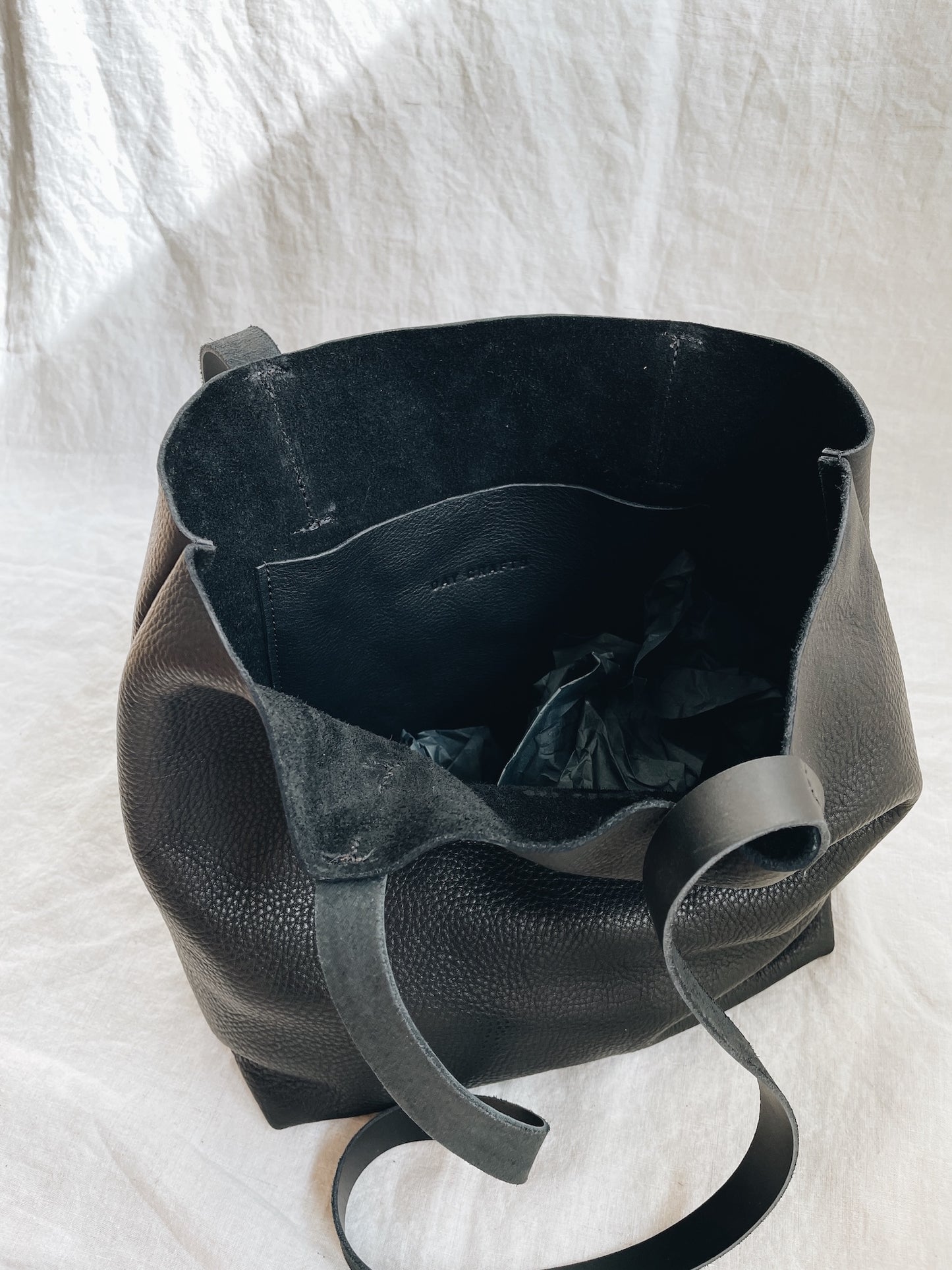 Shopper GIRLBOSS schwarzes nappaleder