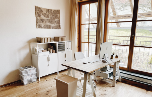 We moved! - Room Tour unseres neuen Ateliers.
