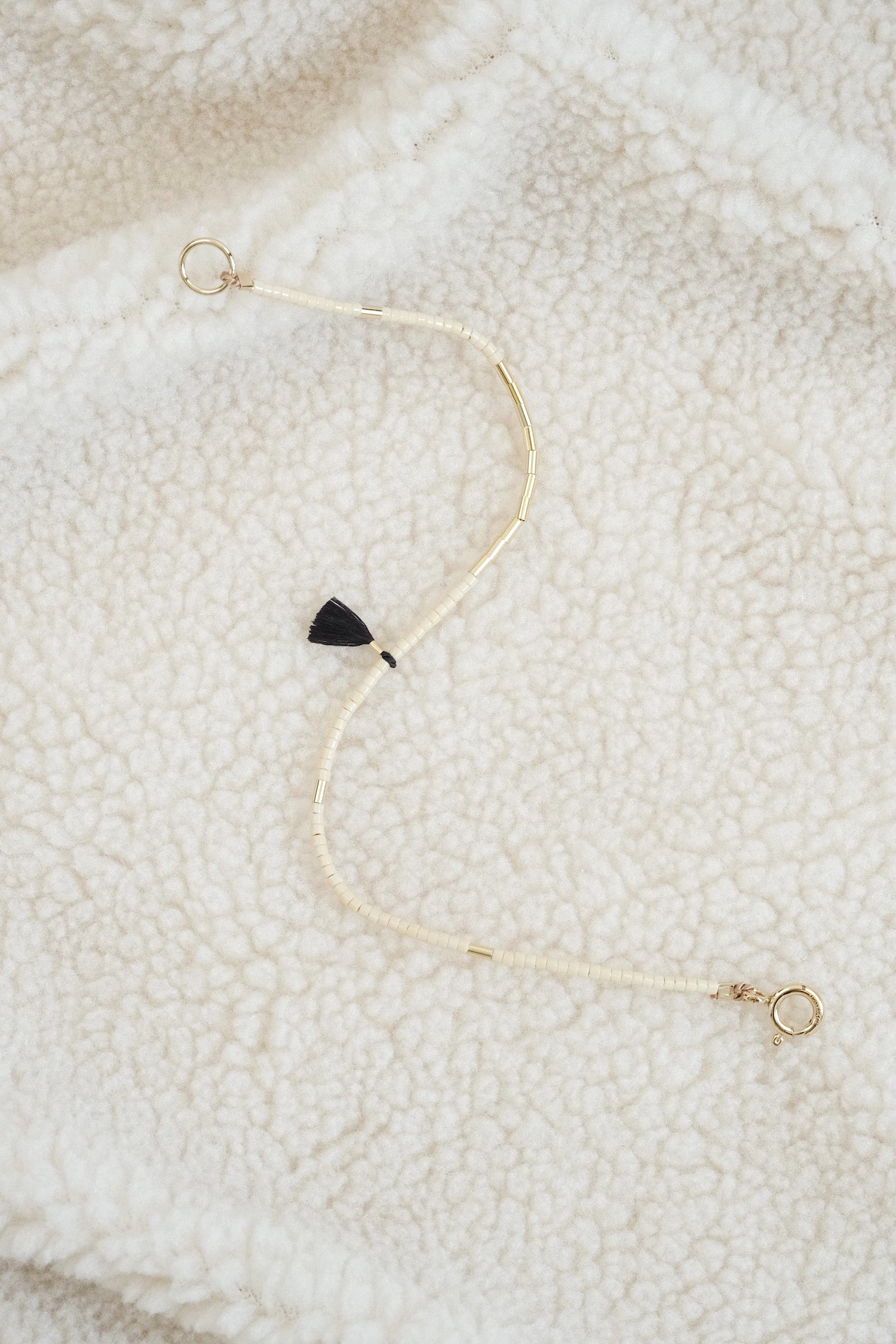 Echtgold Armband TASSEL