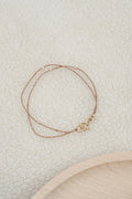 Gold bracelet STARDUST - clay