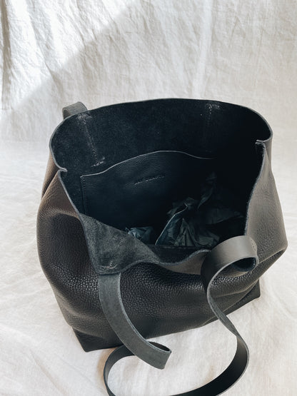 Shopper GIRLBOSS schwarzes nappaleder