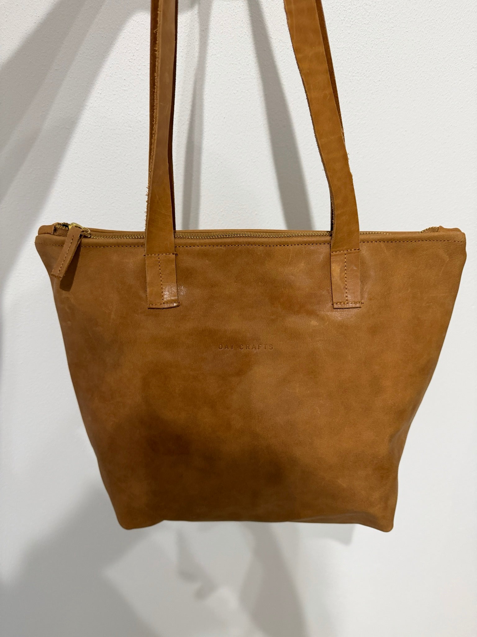 Sustainable shopper bag GIRLBOSS - brown