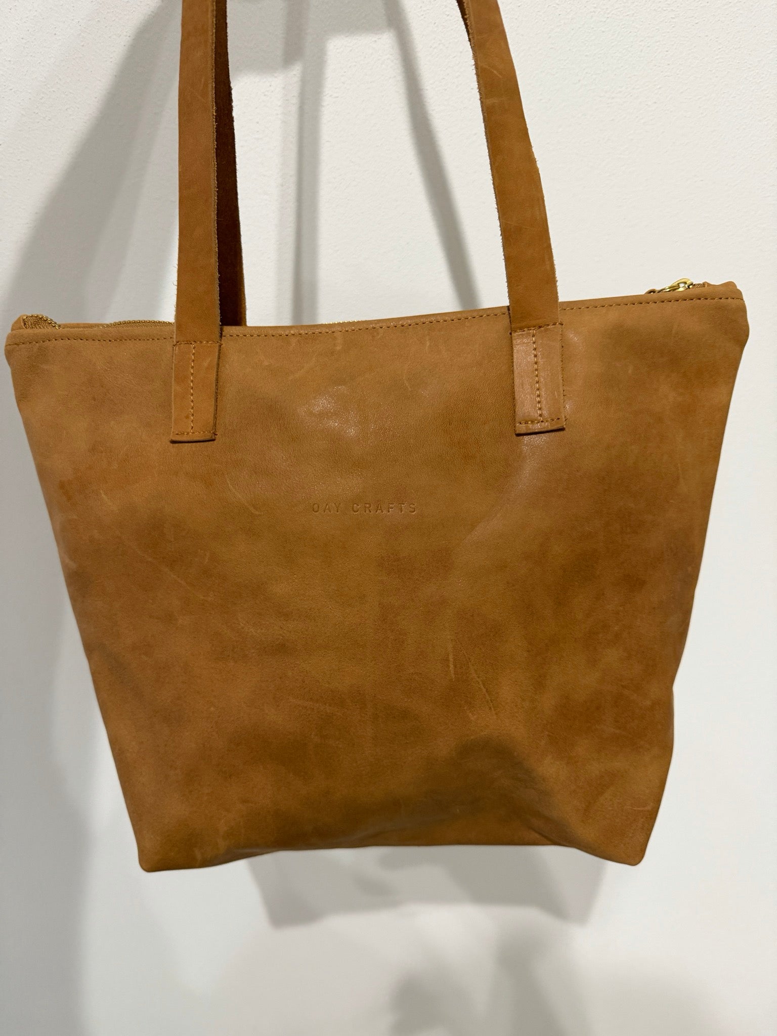Sustainable shopper bag GIRLBOSS - brown