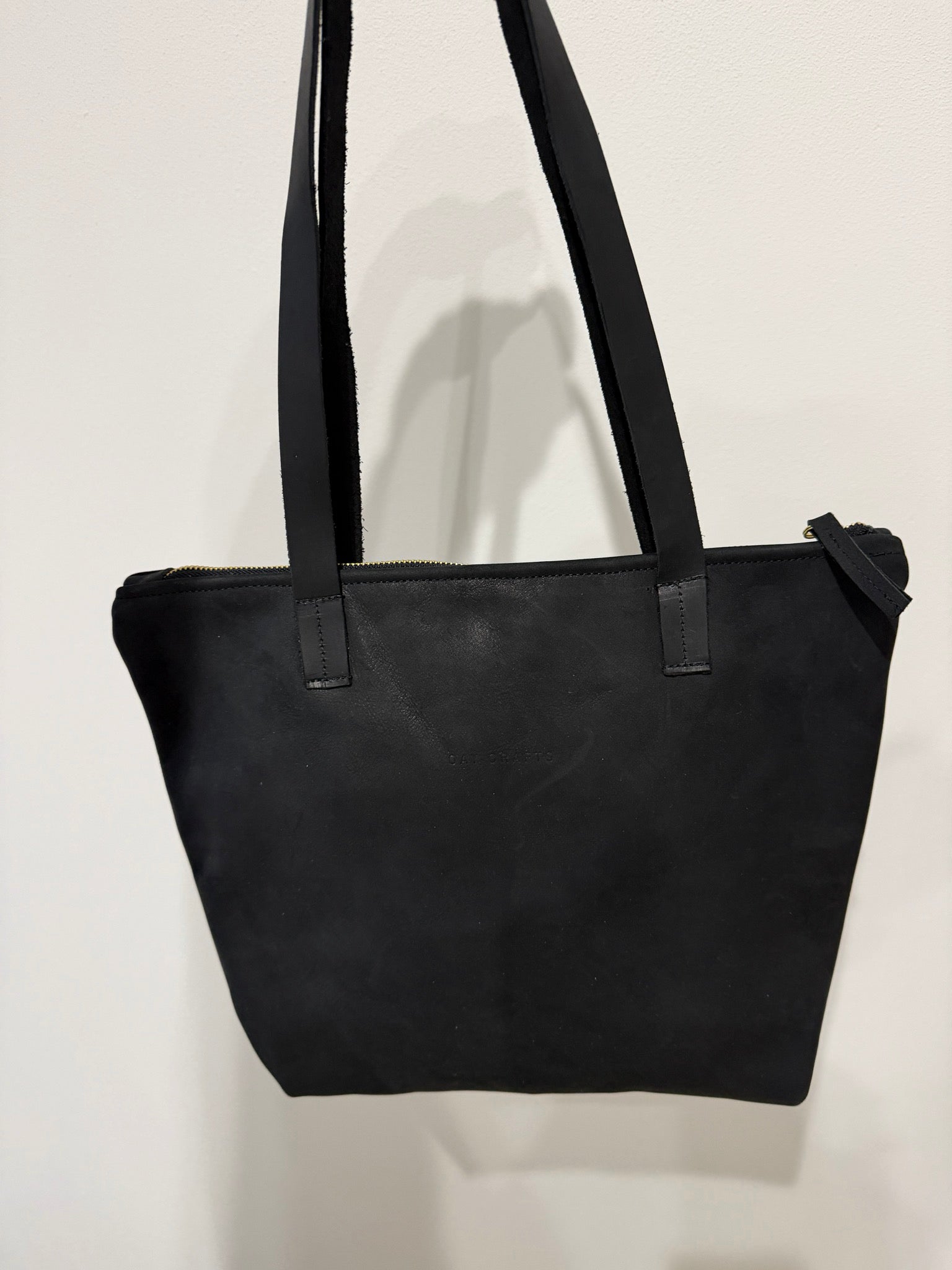 Bioleder Shopper GIRLBOSS - schwarz