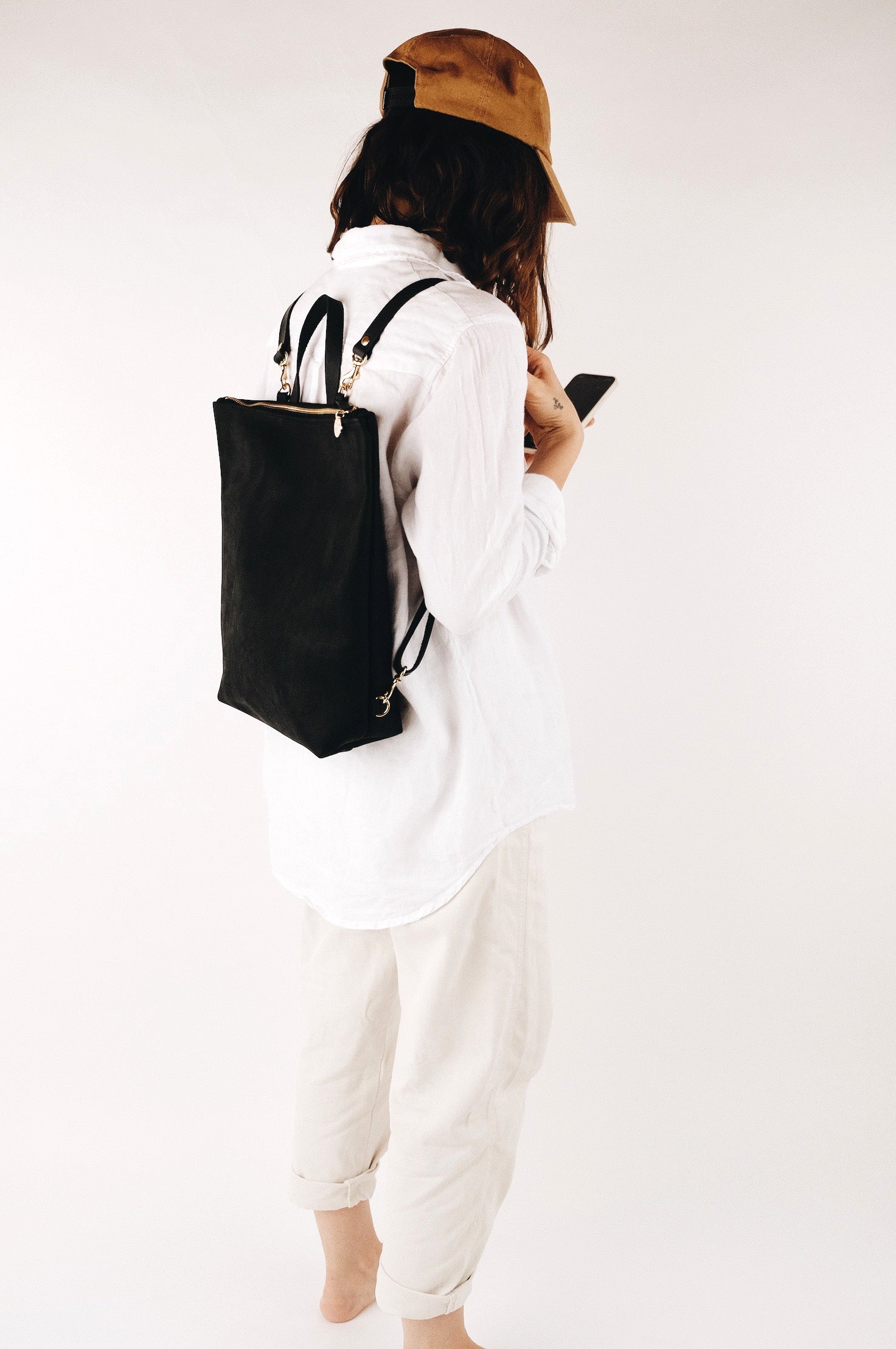 Sustainable backpack HULO - black
