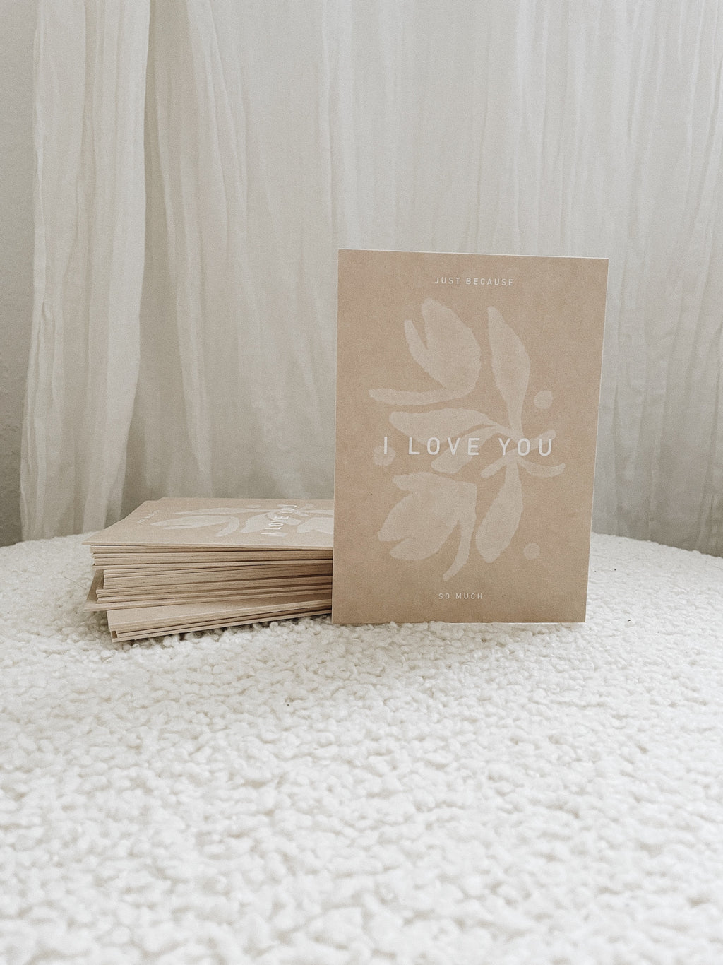 Postcard - JUST BECAUSE I LOVE YOU