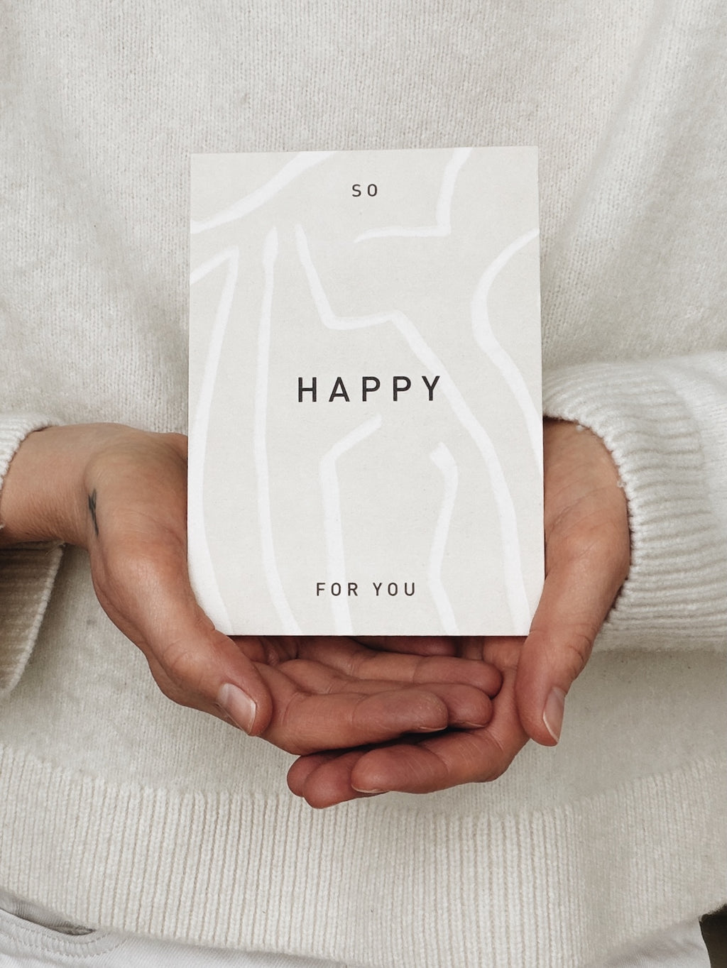 Postcard - A LITTLE NOTE OF THANKS