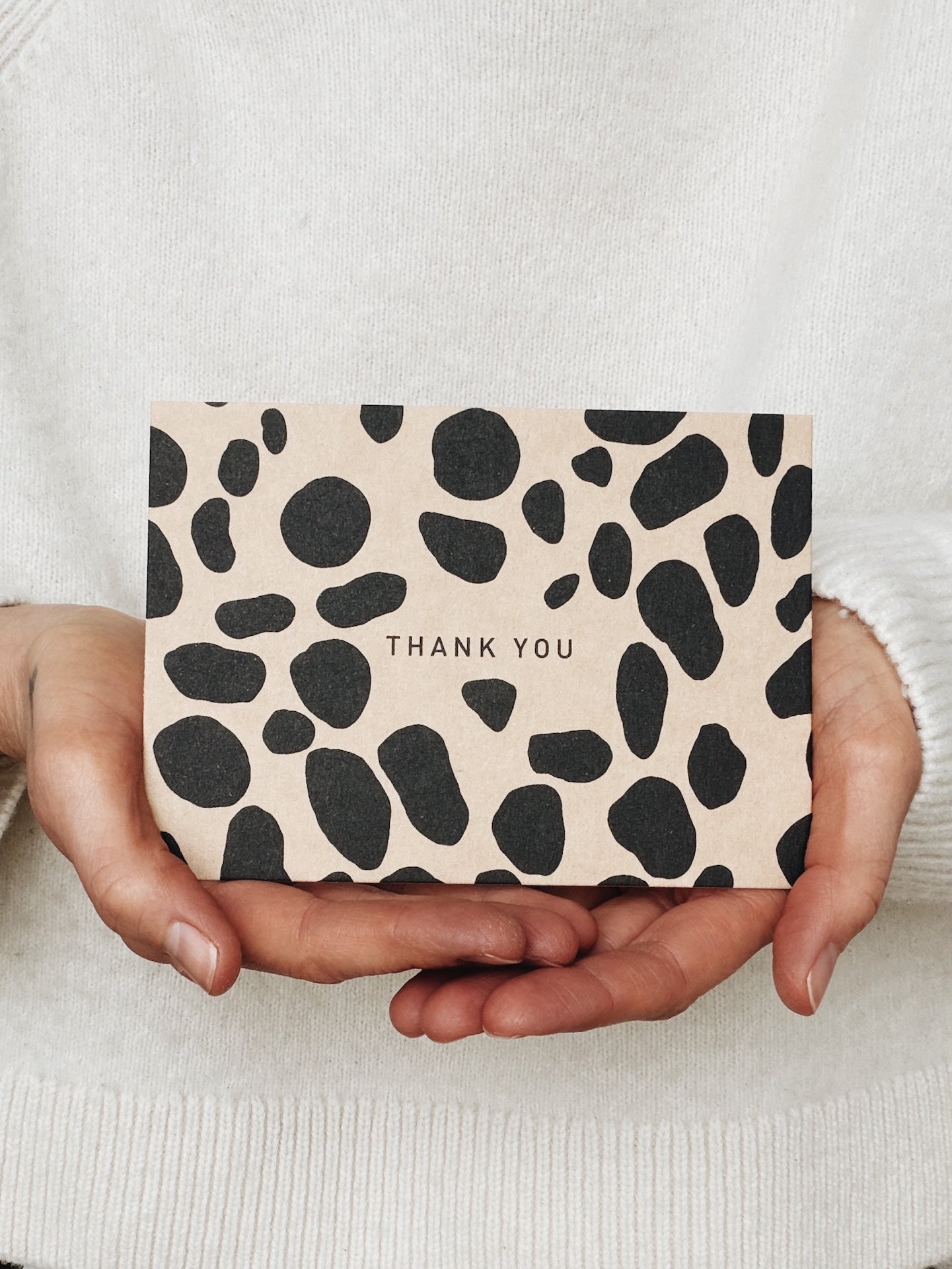 Postcard - A LITTLE NOTE OF THANKS