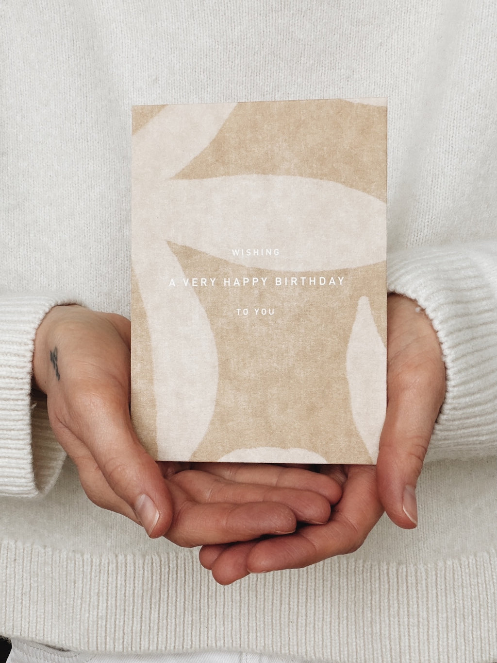 Postcard - A LITTLE NOTE OF THANKS