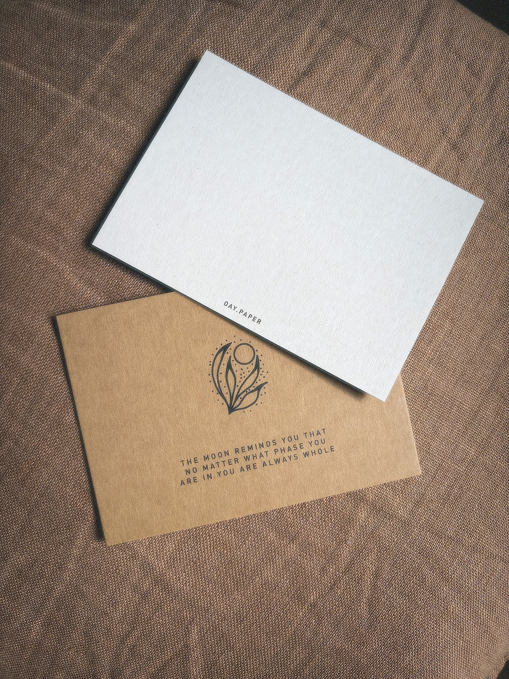 Eco-Cardboard postcards