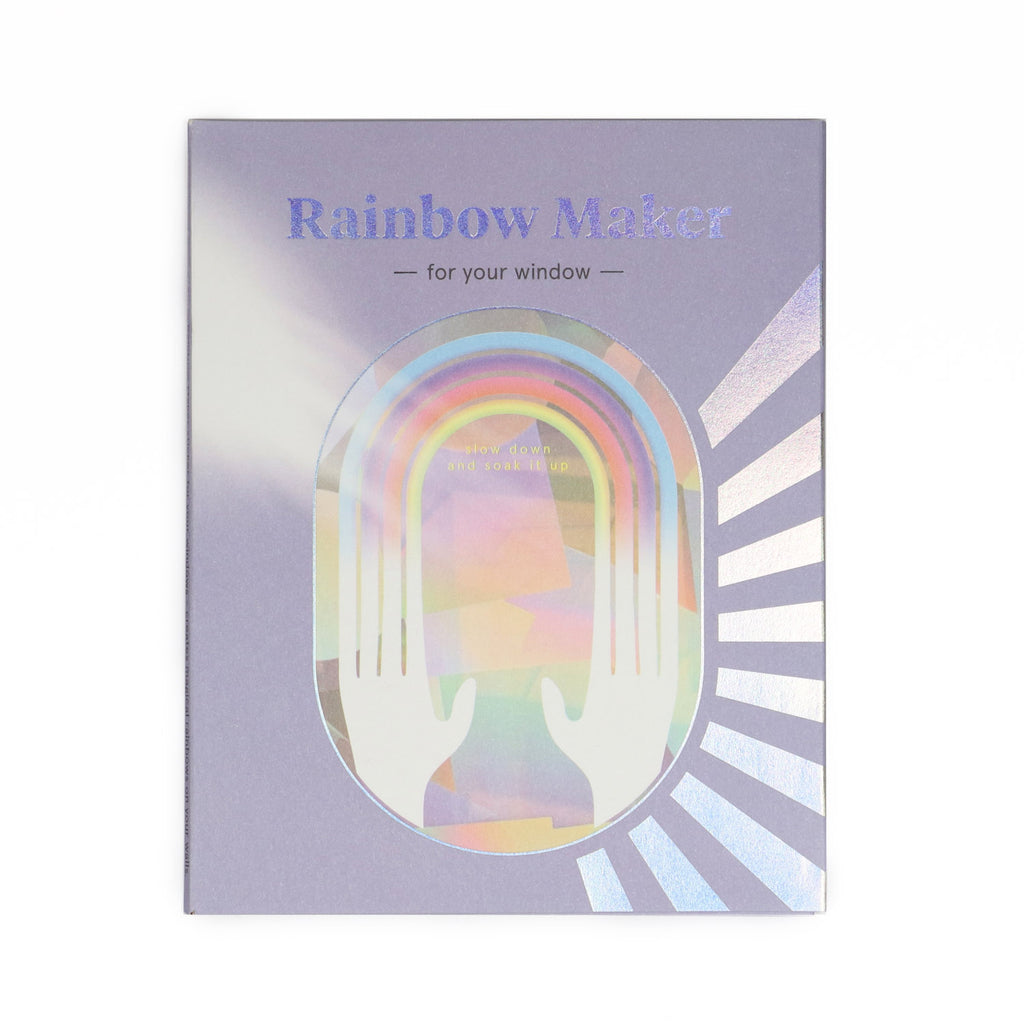 Regenbogen Aufkleber - slow down