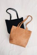 Bioleder Shopper GIRLBOSS - schwarz