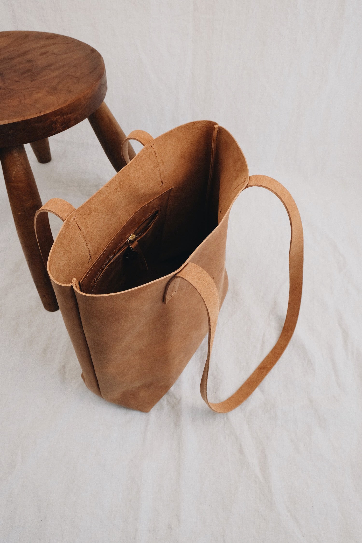Bioleder Shopper GIRLBOSS - schwarz