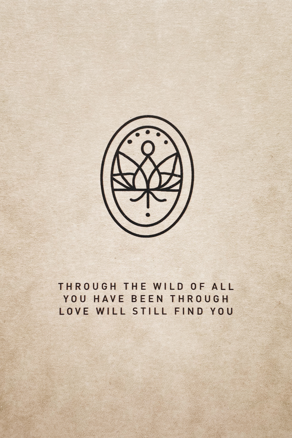 Postkarte - THROUGH THE WILD OF ALL