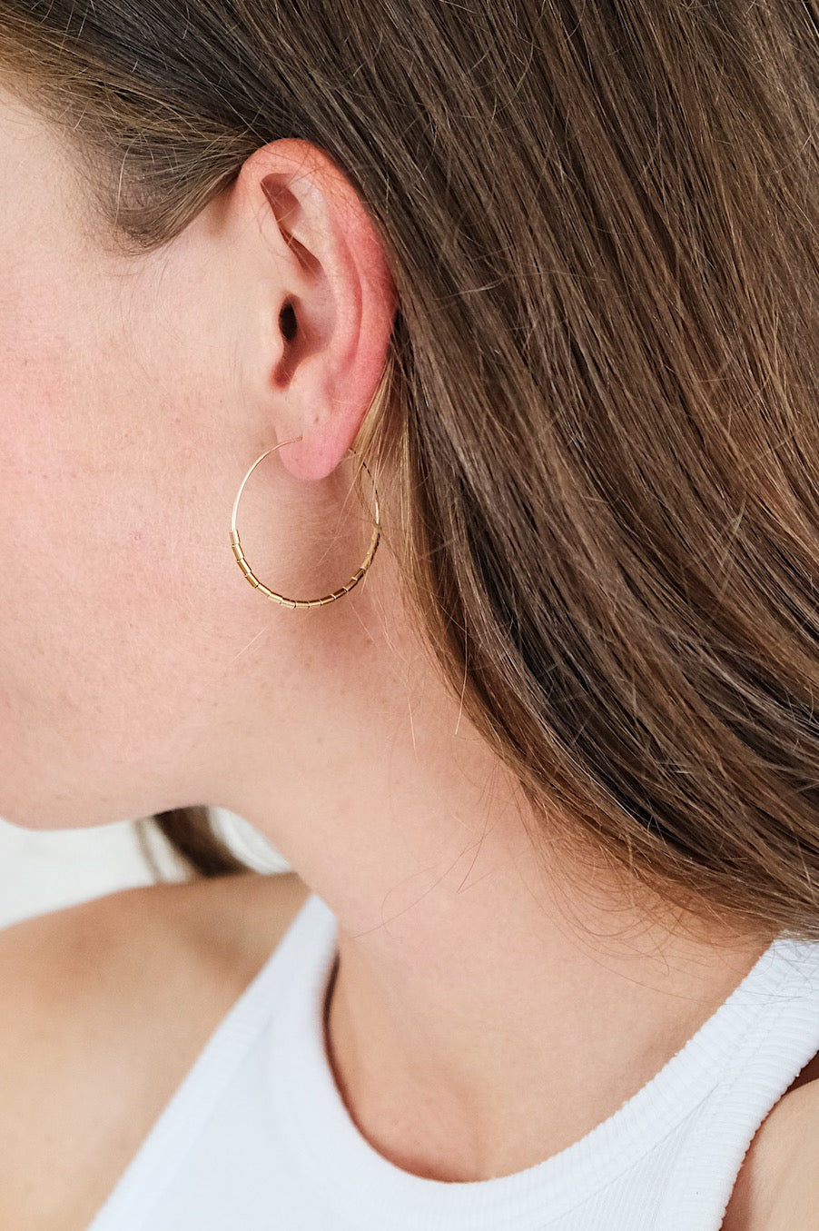 Echtgold Kreolen gold