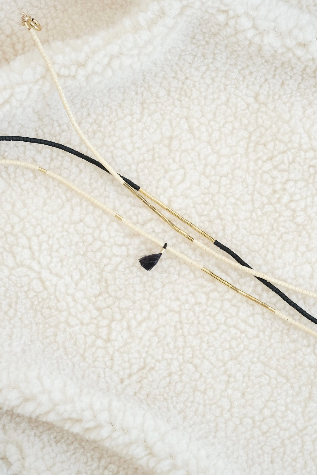 Echtgold Halskette TASSEL