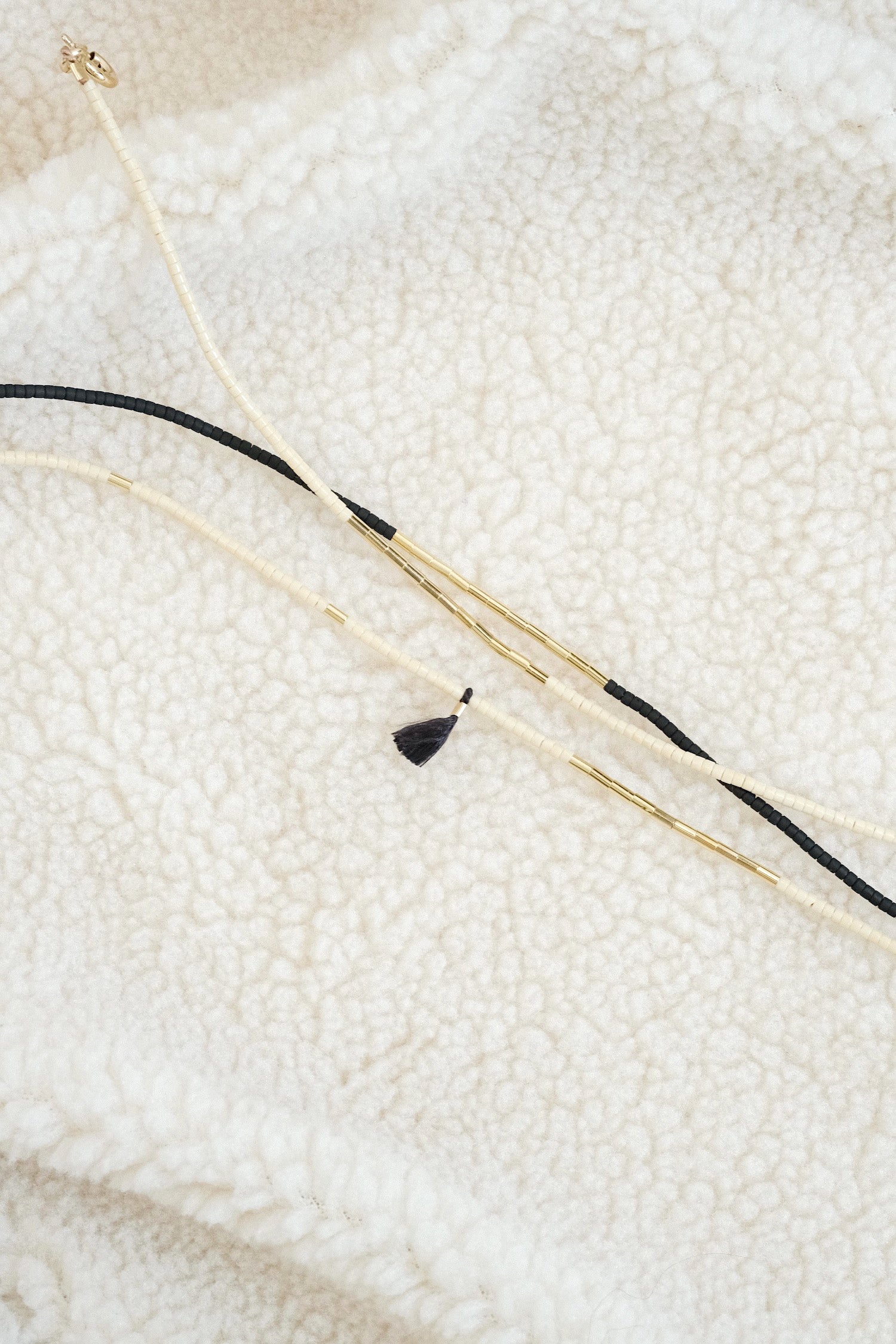 Echtgold Halskette TASSEL