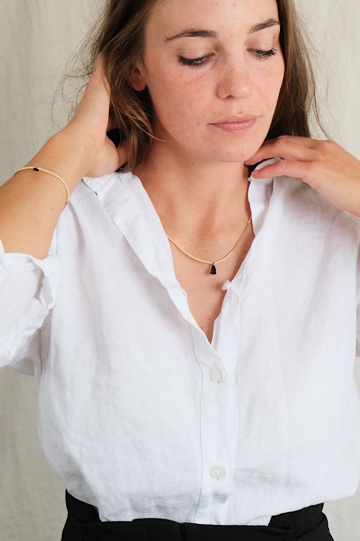 Echtgold Halskette TASSEL