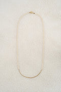 Gold necklace SIREN - ivory