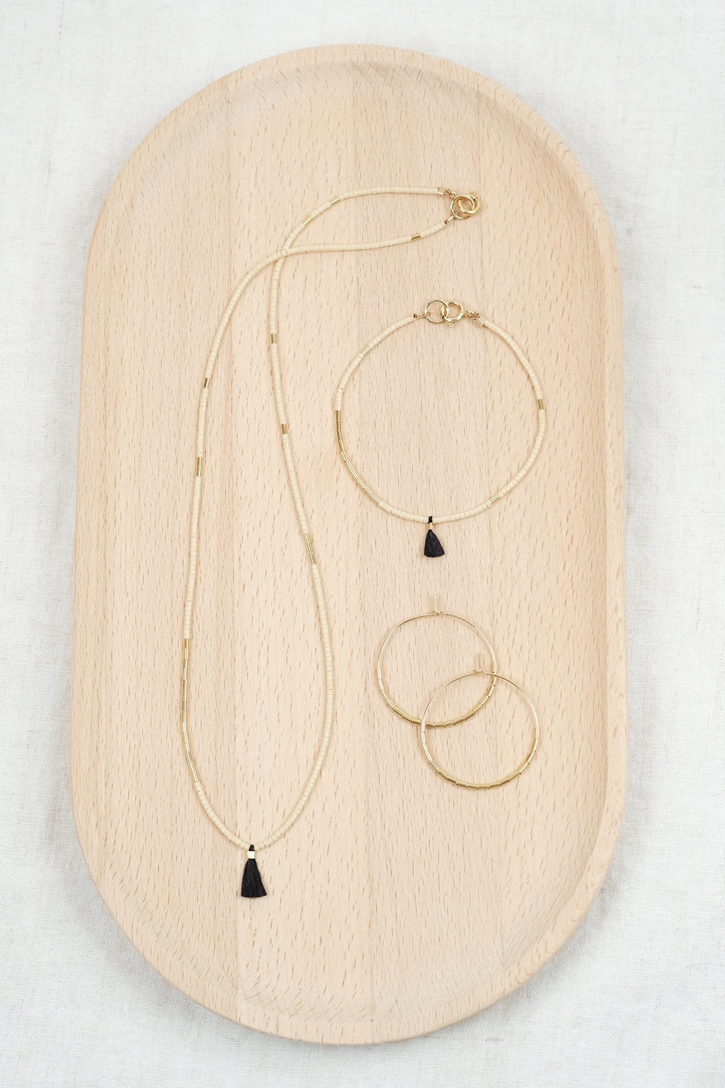 Echtgold Halskette TASSEL