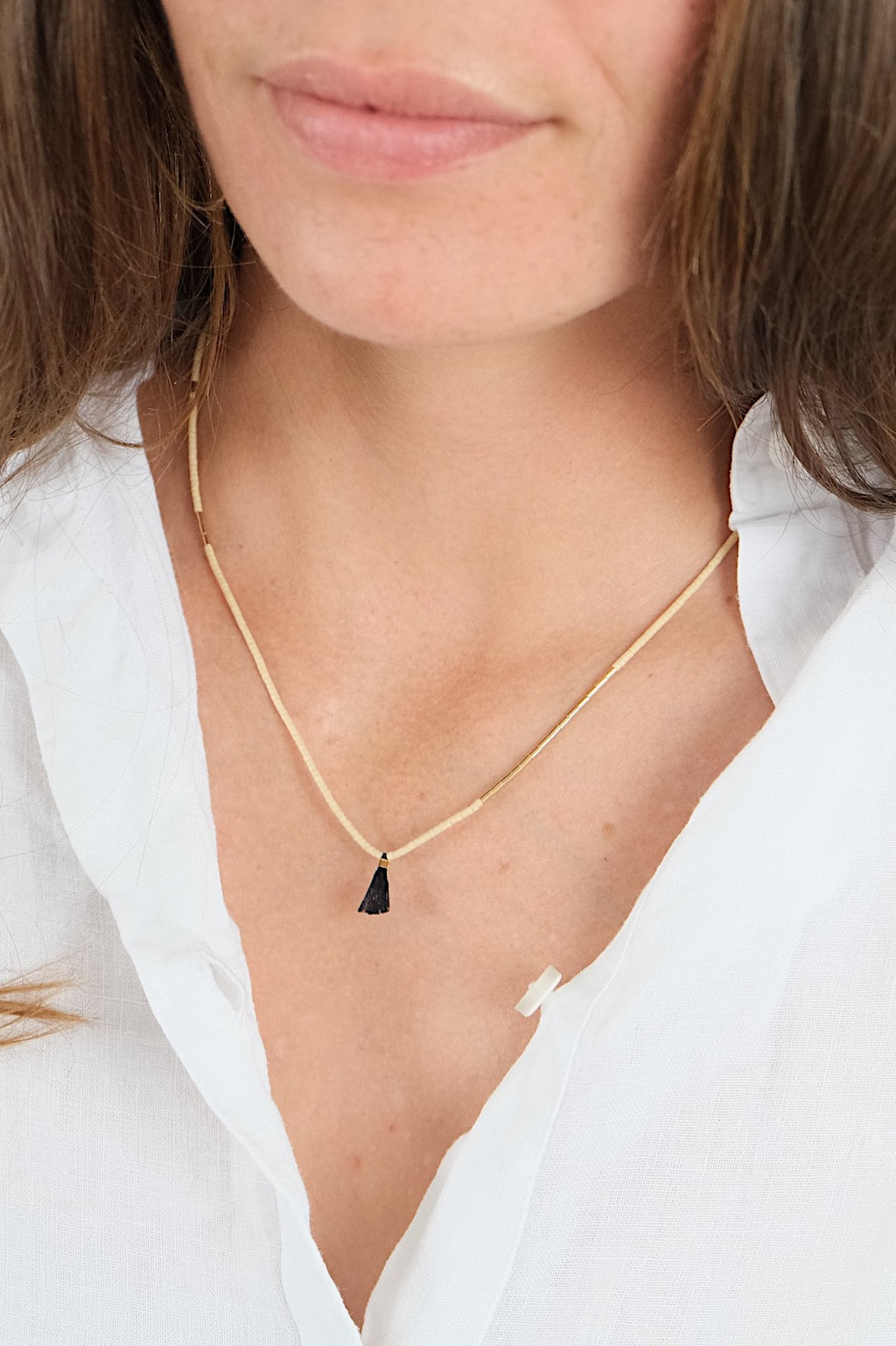 Echtgold Halskette TASSEL