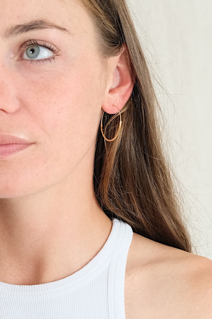 Echtgold Kreolen gold